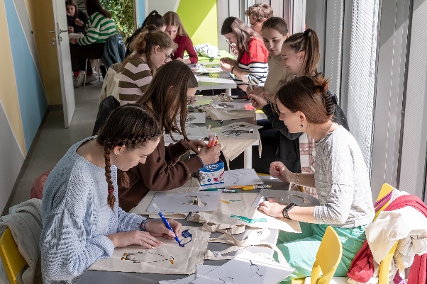 The chill park was the centre of the daytime activities at SZEN 